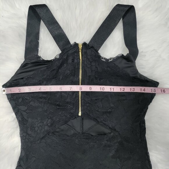 Guess Black Lace Bodycon Dress S - Picture 7 of 11